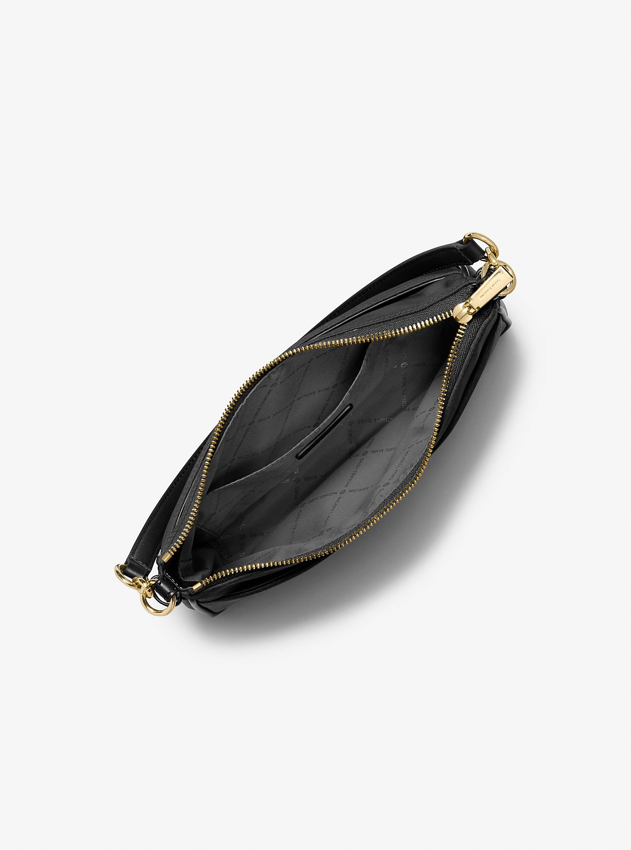 Jet Set Medium Nylon Convertible Pochette Black Black