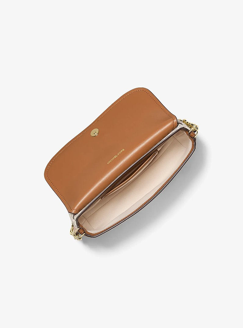 Nolita Small Signature Logo Crossbody Bag Vanilla-Acorn Vanilla-Acorn
