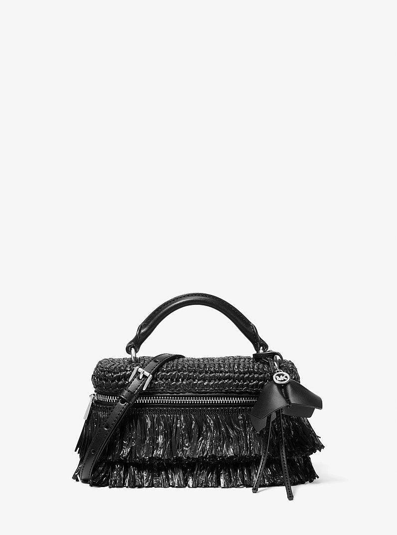 Jana Extra-Small Hand-Crocheted Crossbody Bag Black-Black Black-Black