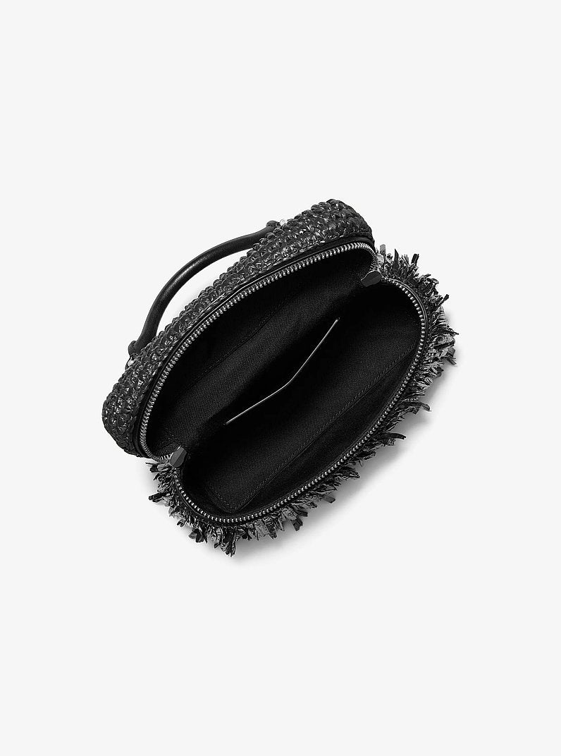 Jana Extra-Small Hand-Crocheted Crossbody Bag Black-Black Black-Black