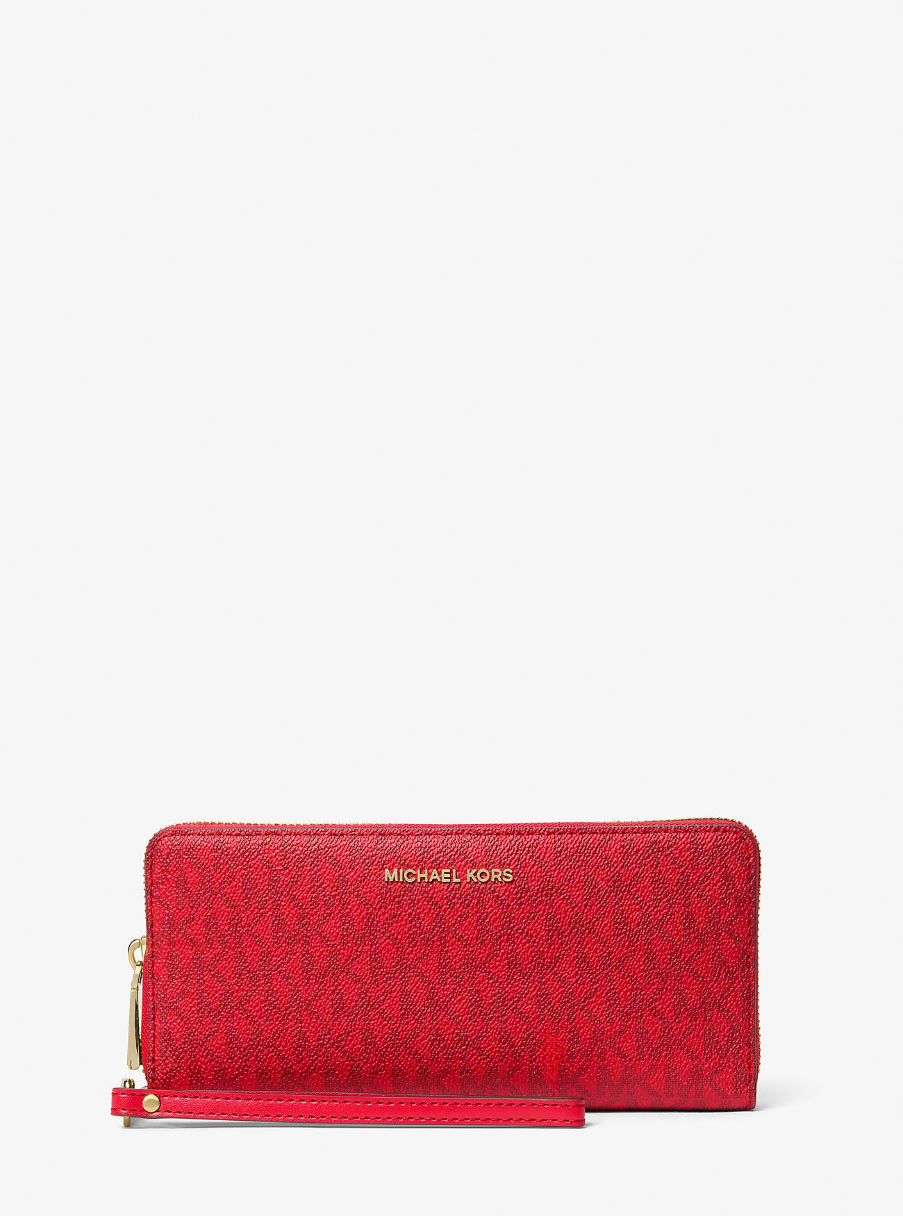 Large Logo Continental Wallet Crimson Multi Crimson Multi
