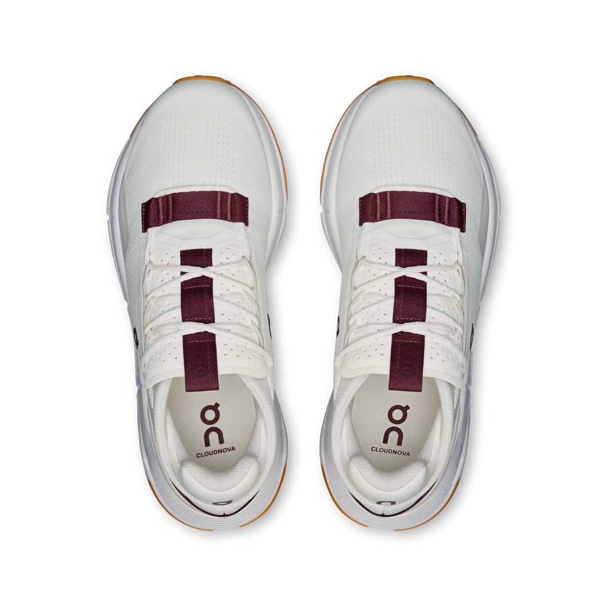 On Cloudnova 2 Ivory Maroon (Women'S)
