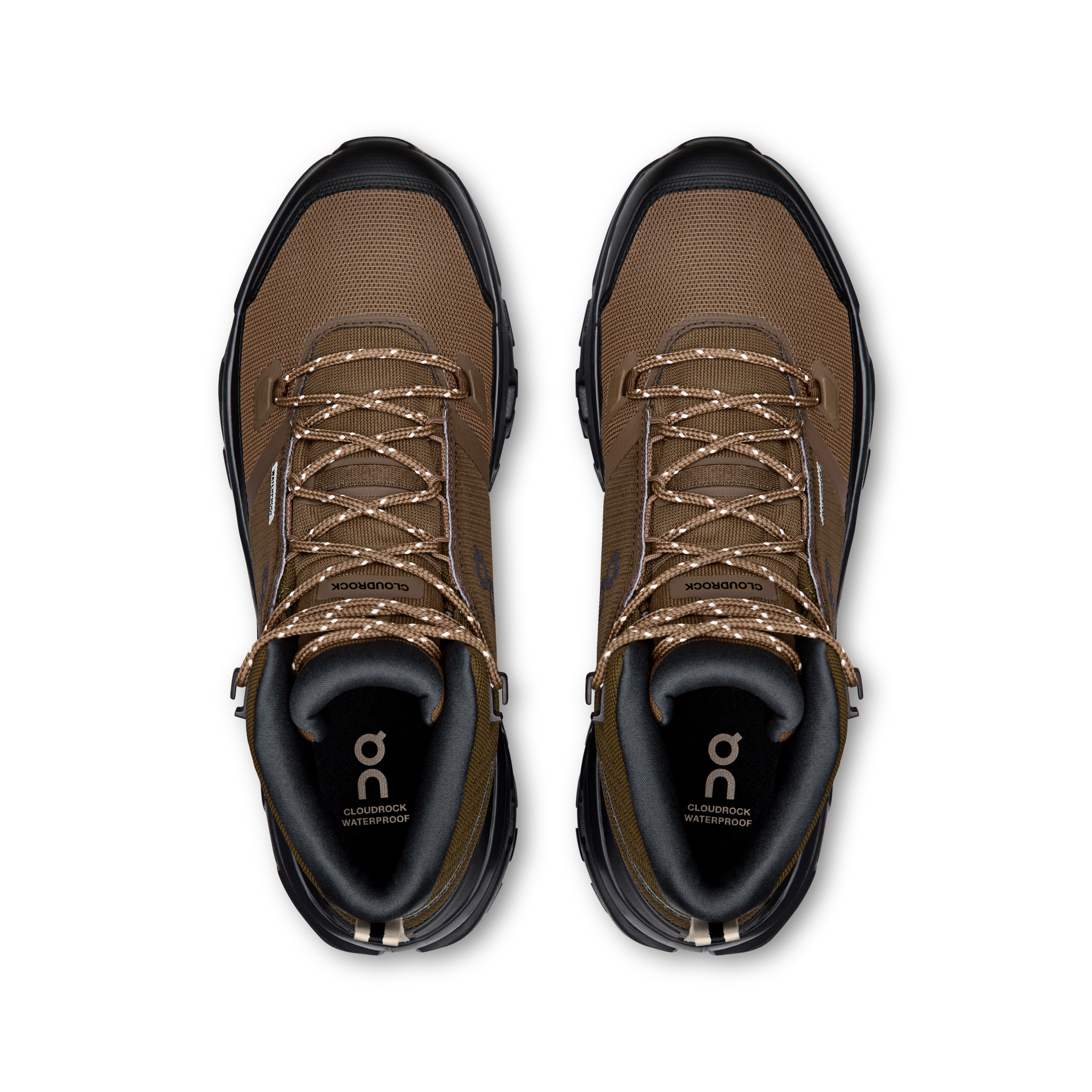 On Cloudrock Mid Waterproof Earth Black