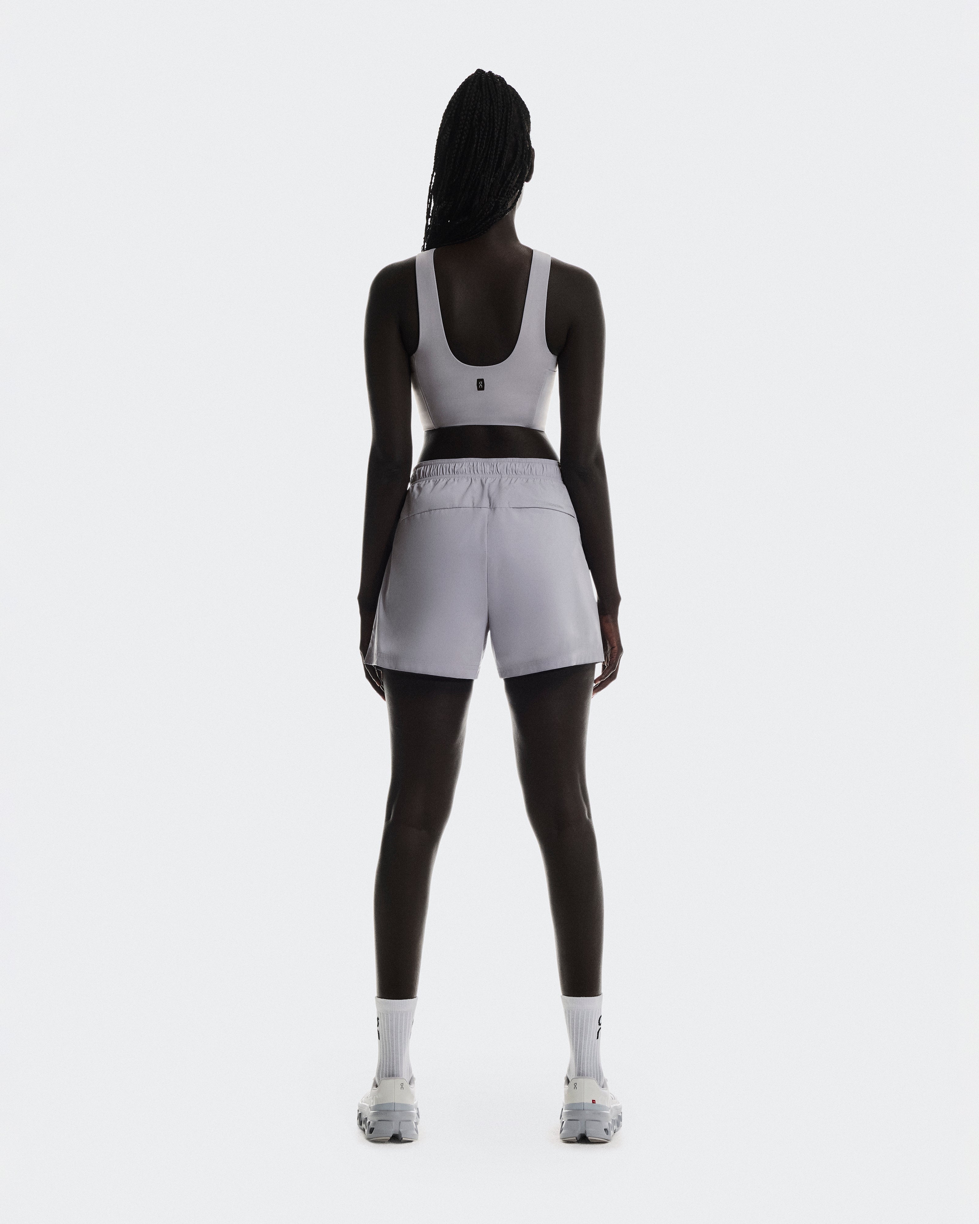 On Core 2-In-1 Crop Lilac (Women'S)