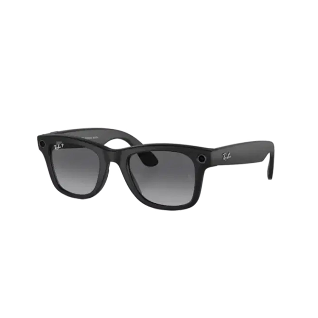 Ray Ban Meta Smart Glasses Wayfarer Matte Black Graphite Lenses ONE SIZE