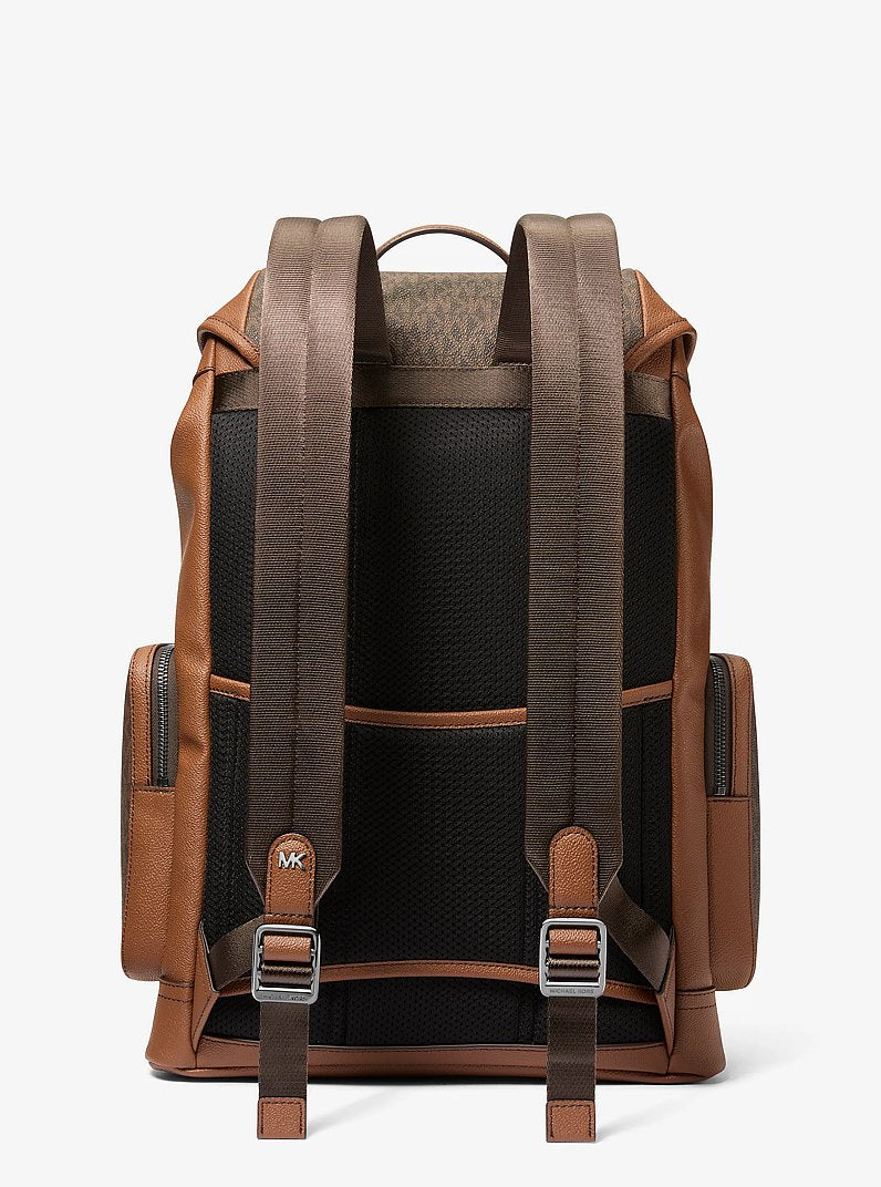 Michael Kors Jet Set Signature Logo Backpack BROWN/LUGGAGE