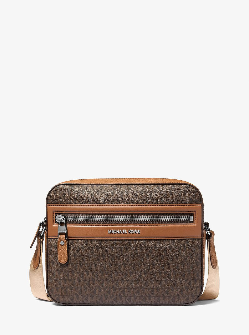 Michael Kors Jet Set Signature Logo Crossbody Bag BROWN/LUGGAGE