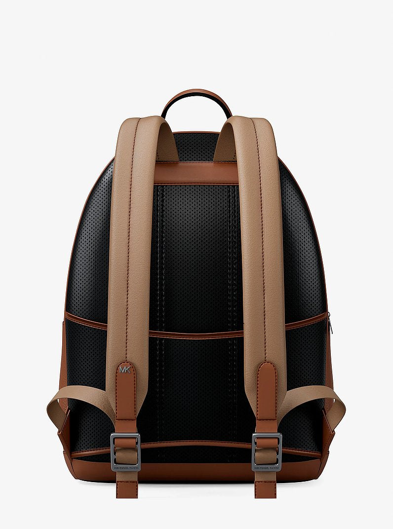 Michael Kors Jet Set Pebbled Leather Backpack LUGGAGE