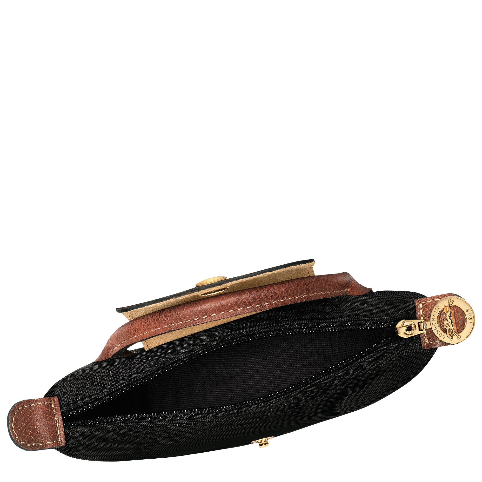 Longchamp Le Pliage Original Pouch with handle Black