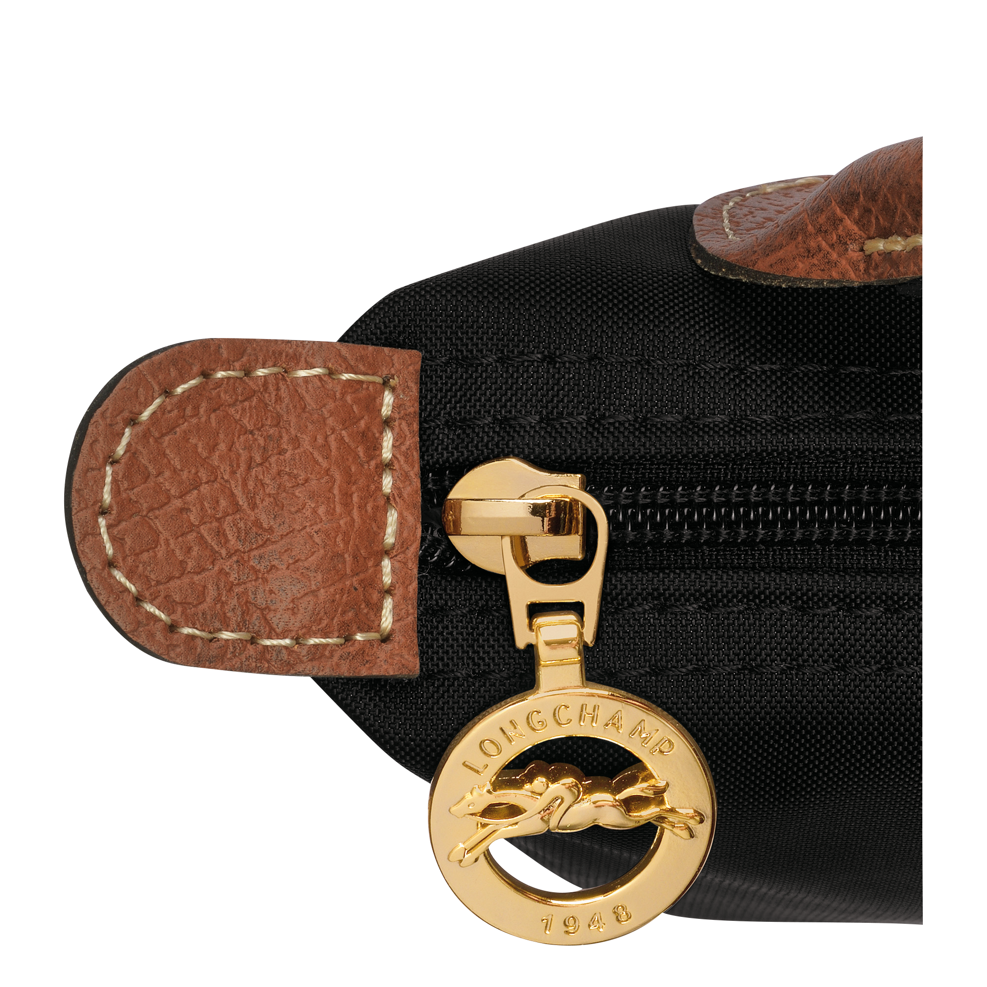 Longchamp Le Pliage Original Pouch with handle Black