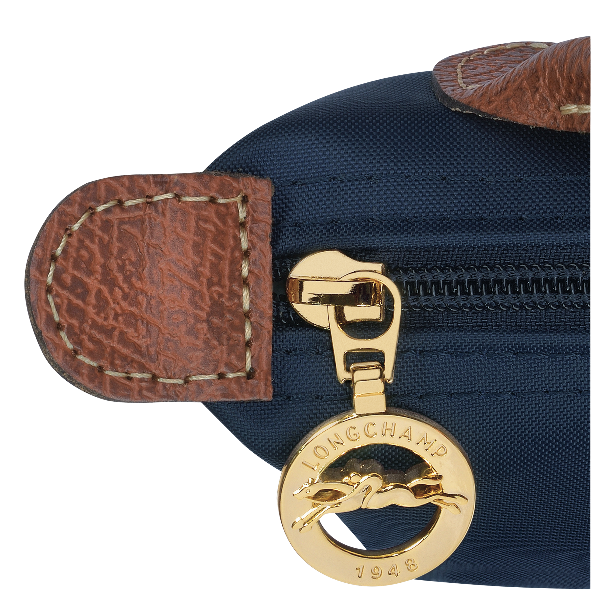Longchamp Le Pliage Original Pouch with handle Navy