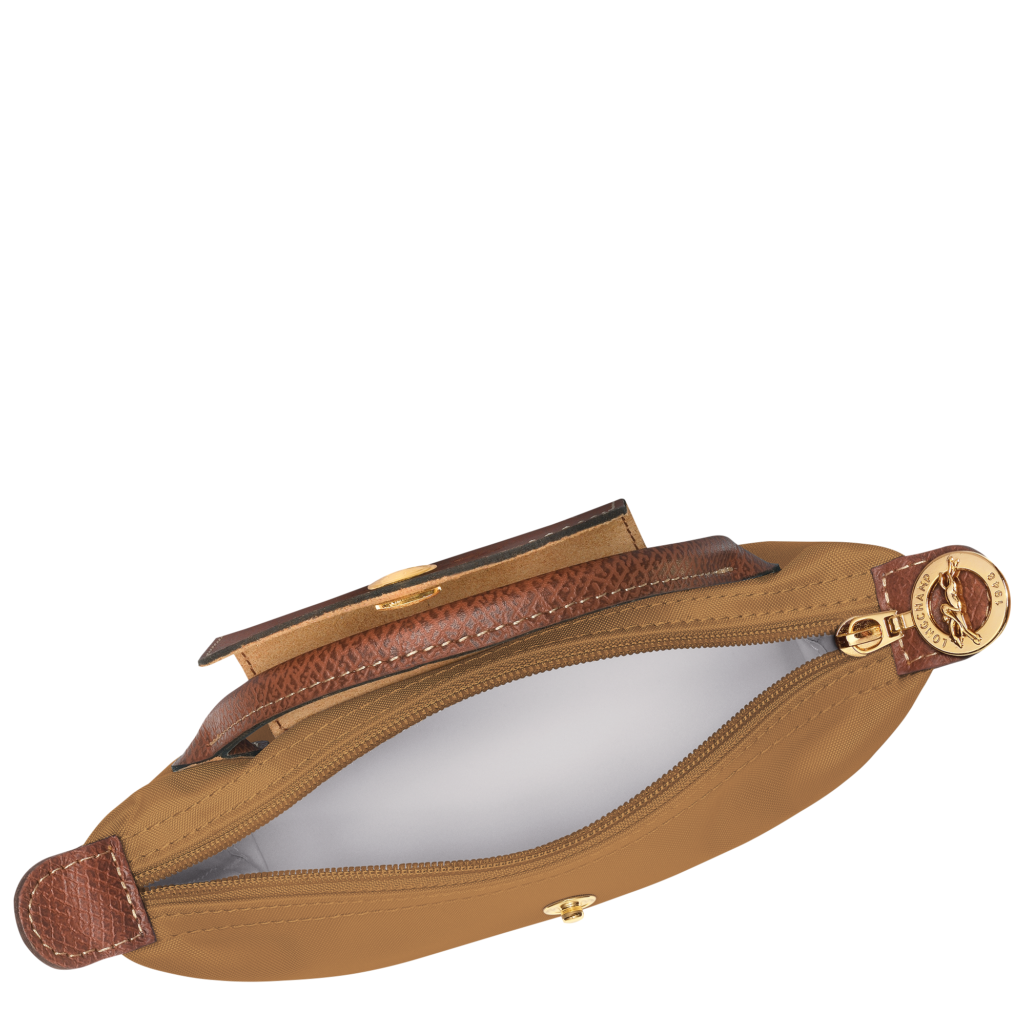 Longchamp Le Pliage Original Pouch with handle Fawn