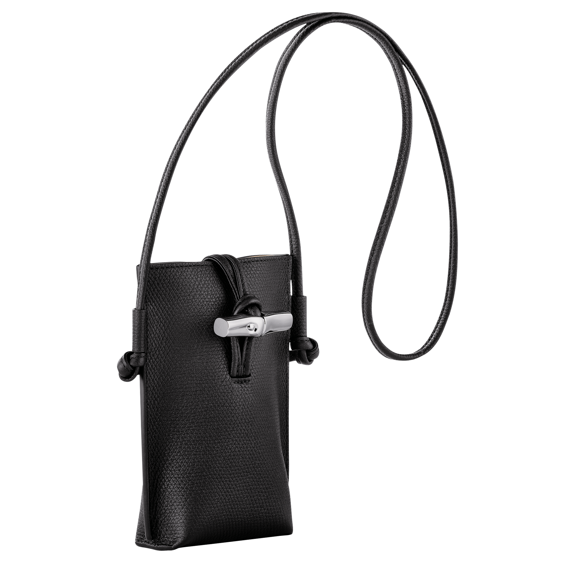 Longchamp Le Roseau Phone case Black