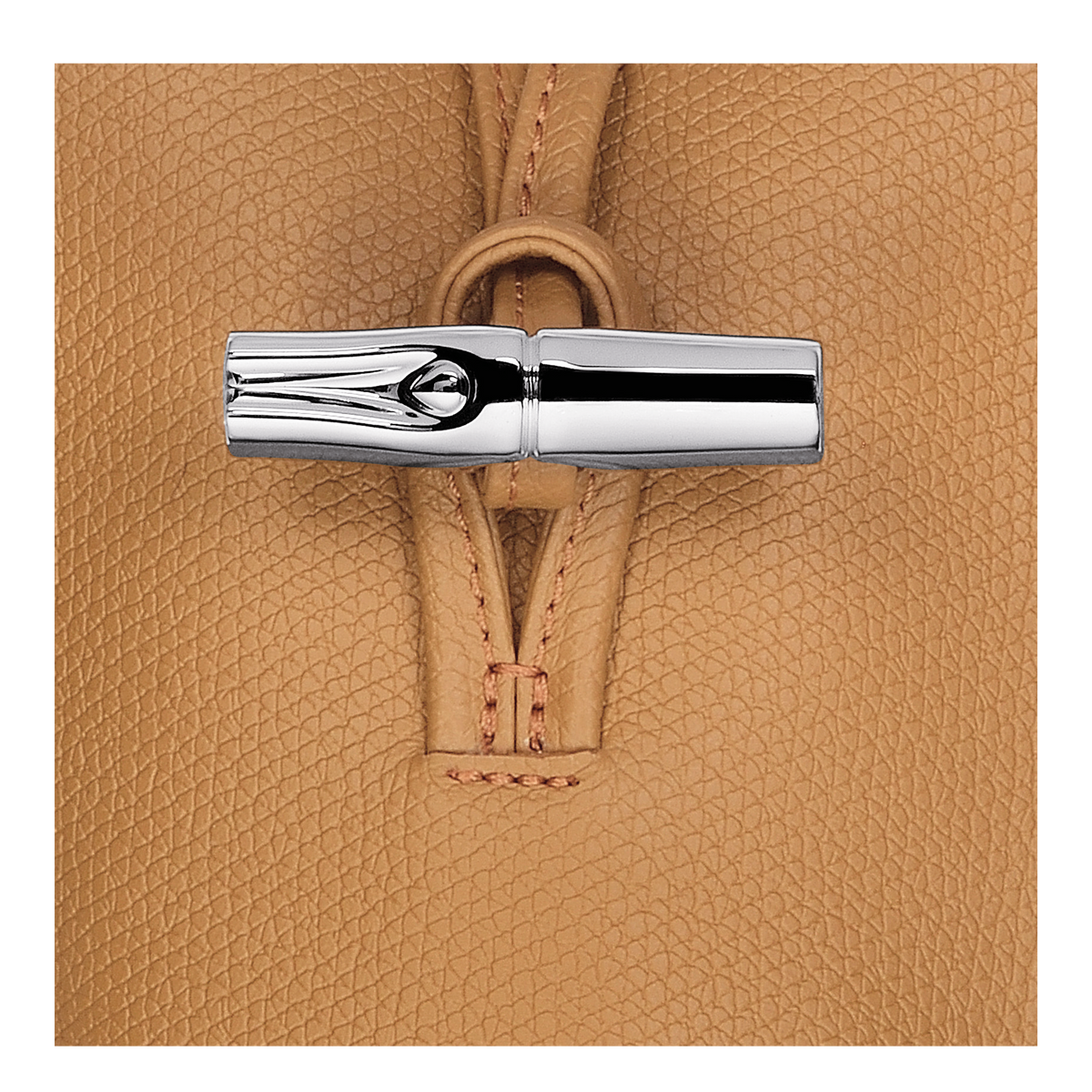 Longchamp Le Roseau Phone case Walnut