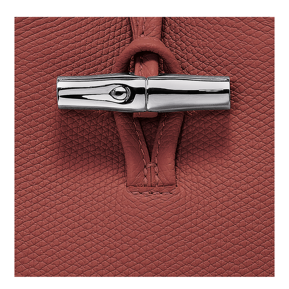 Longchamp Le Roseau Phone case Chestnut