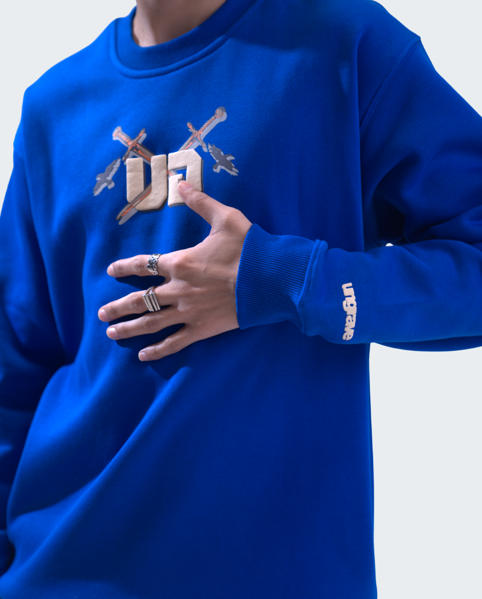 ROYAL BLUE KNIGHTMARE SWEATSHIRT