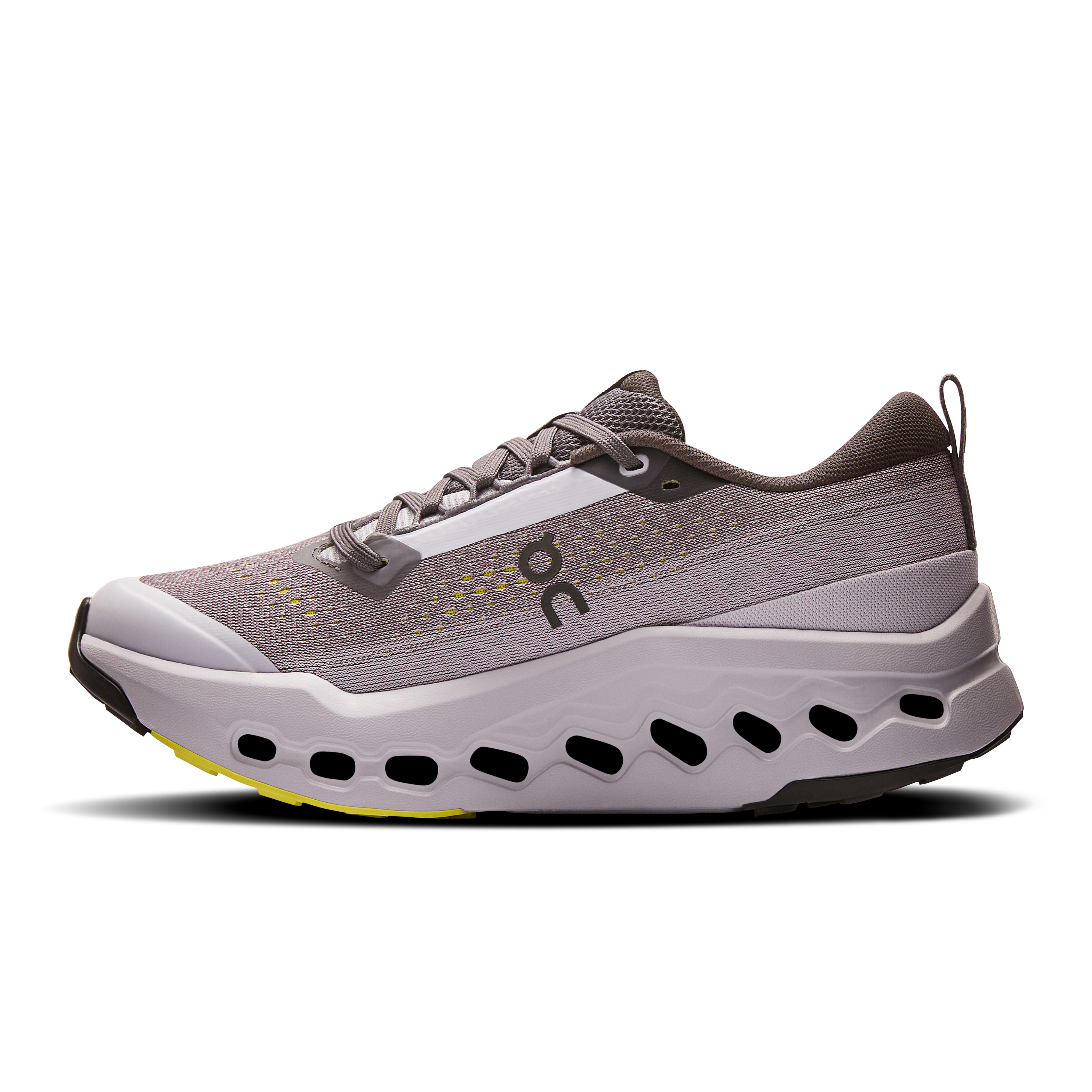 on running cloudsurfer trail 2 iron running lilac (women's)