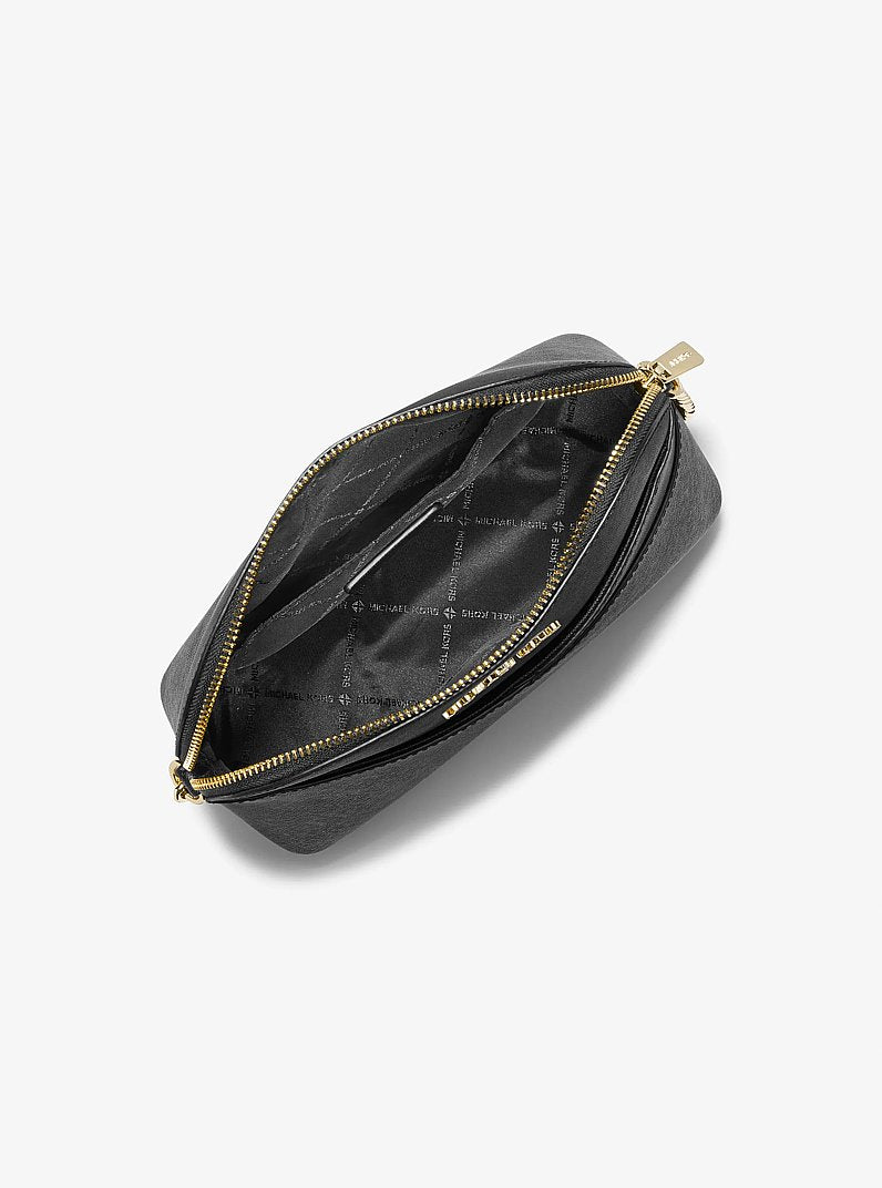 Jet Set Travel Medium Dome Crossbody Bag Black Black