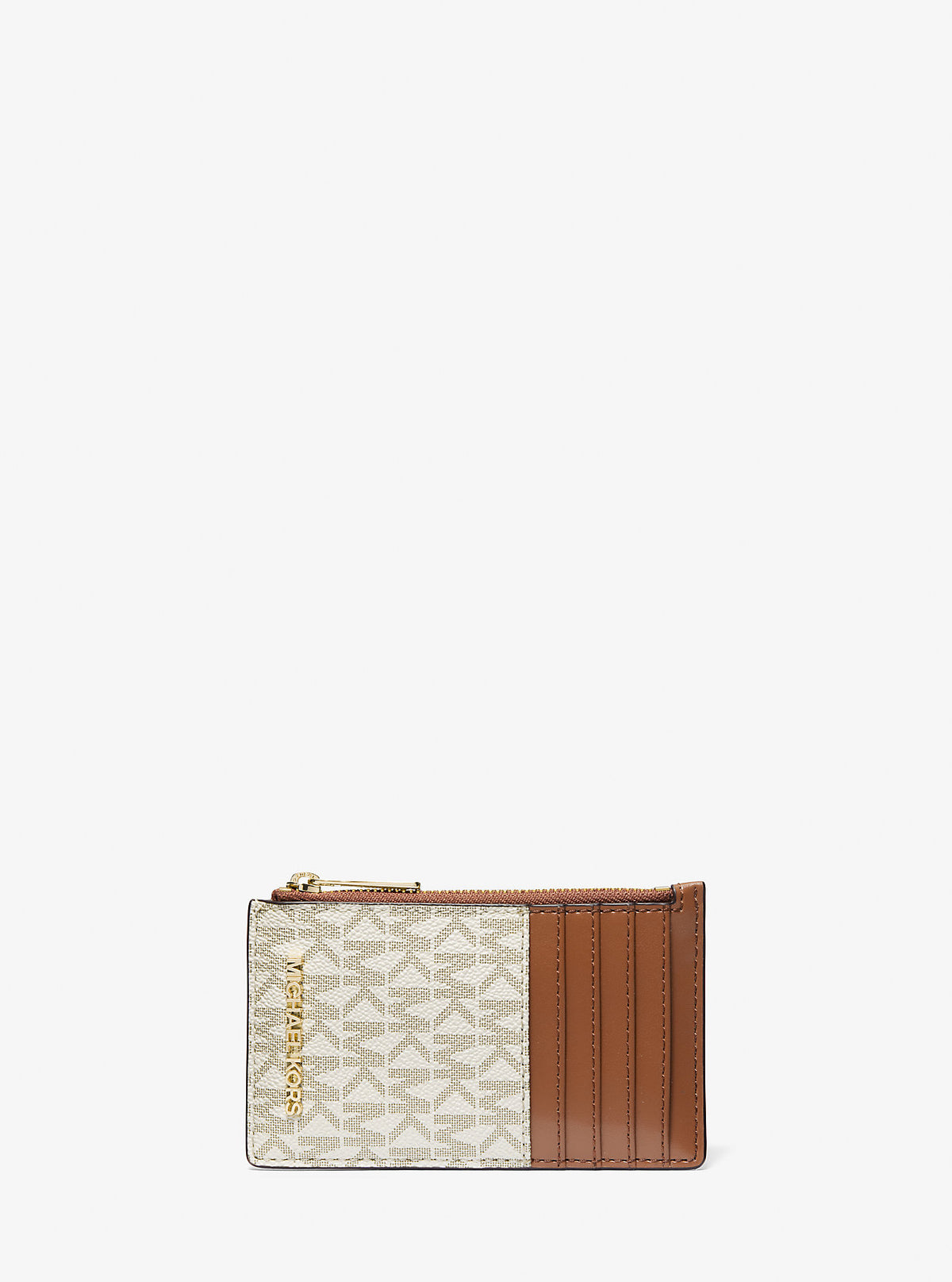 Medium Logo Card Case Vanilla Vanilla