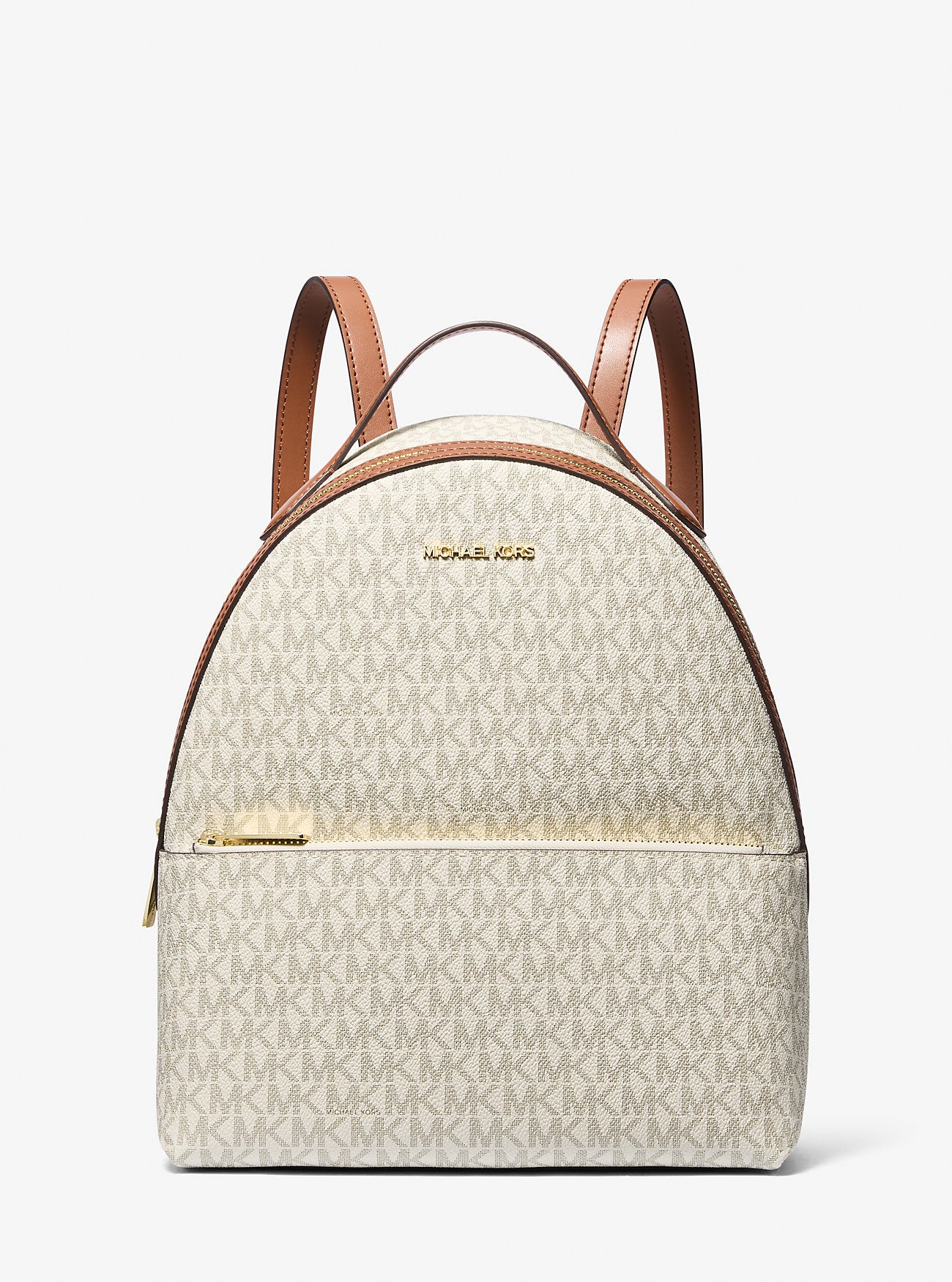Sheila Medium Logo Backpack Vanilla Vanilla