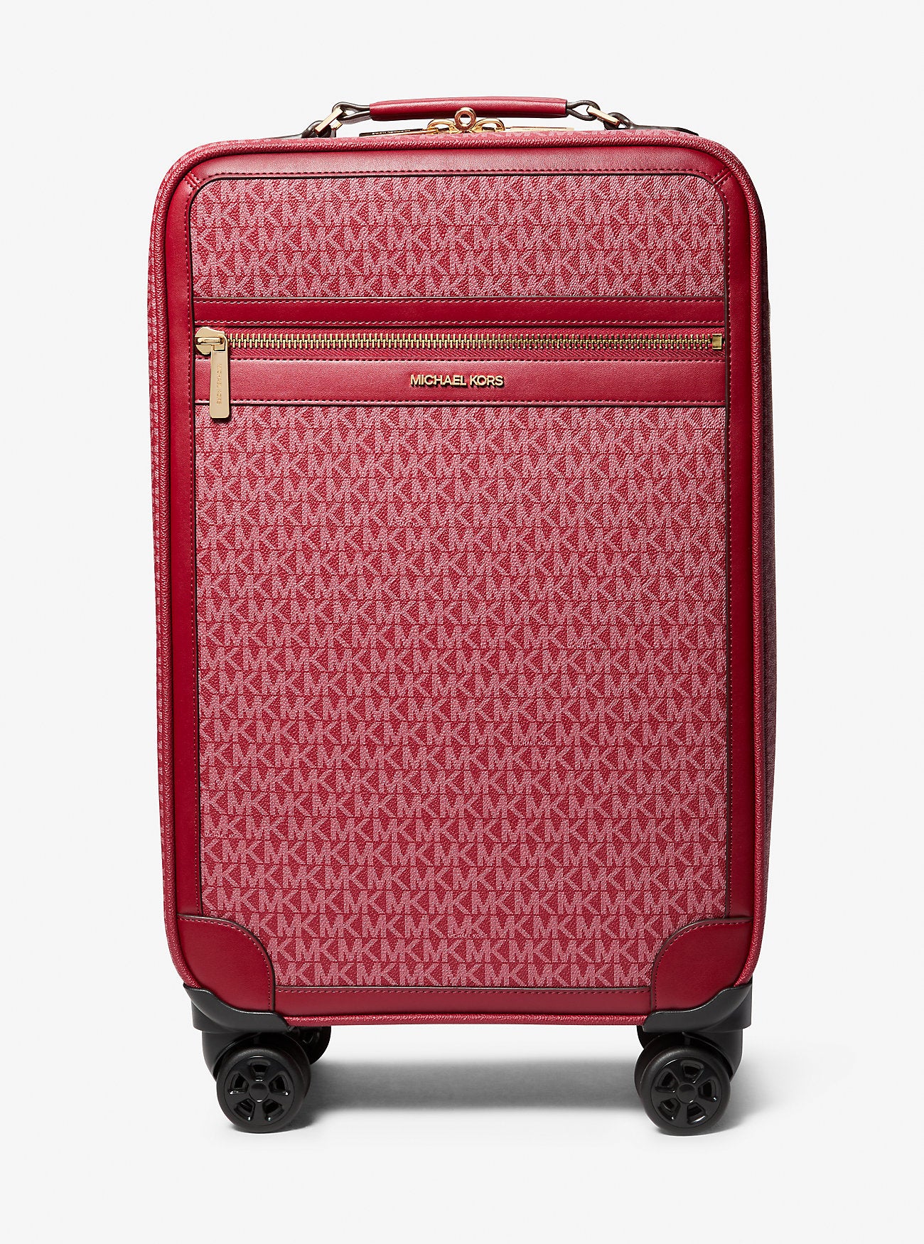 Jet Set Travel Small Signature Logo Suitcase Cherry Cherry