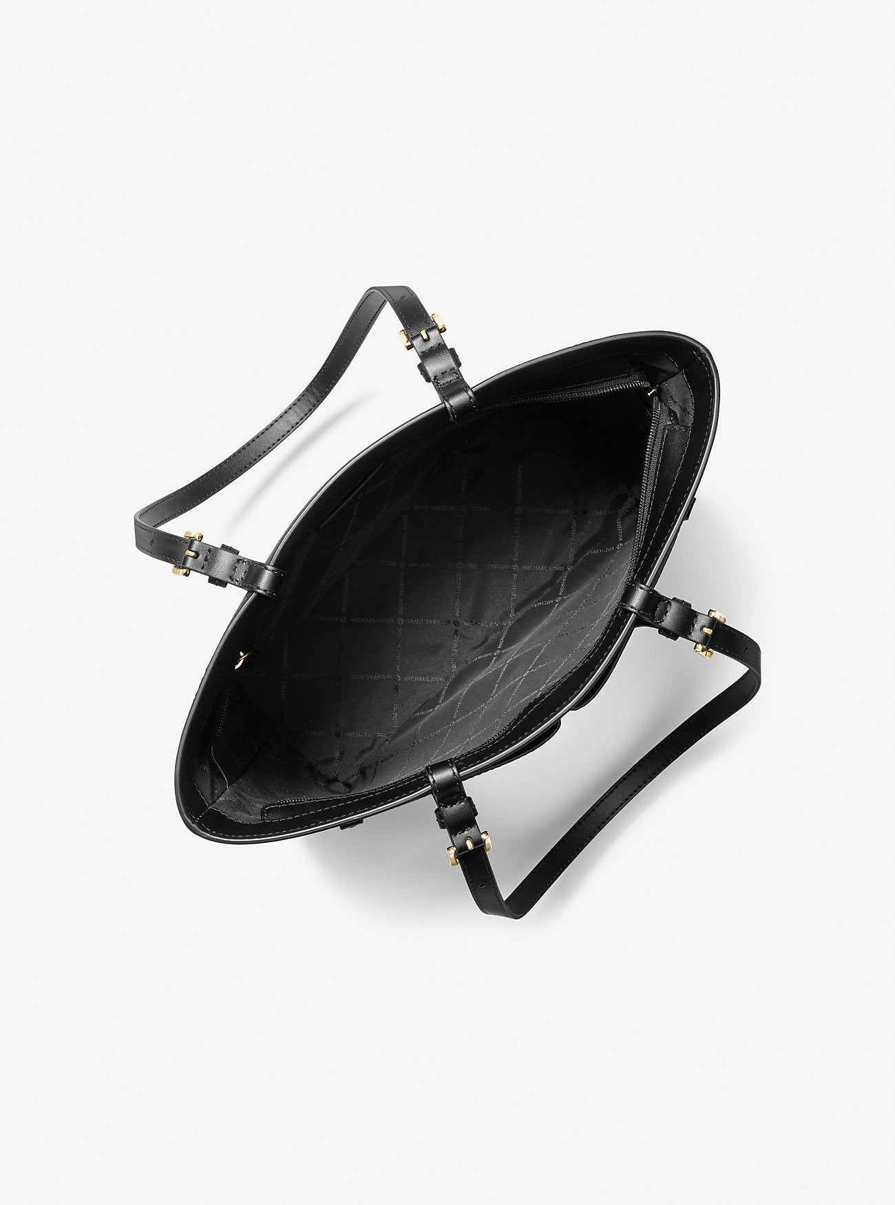 Jet Set Medium Pocket Tote Bag Black Black