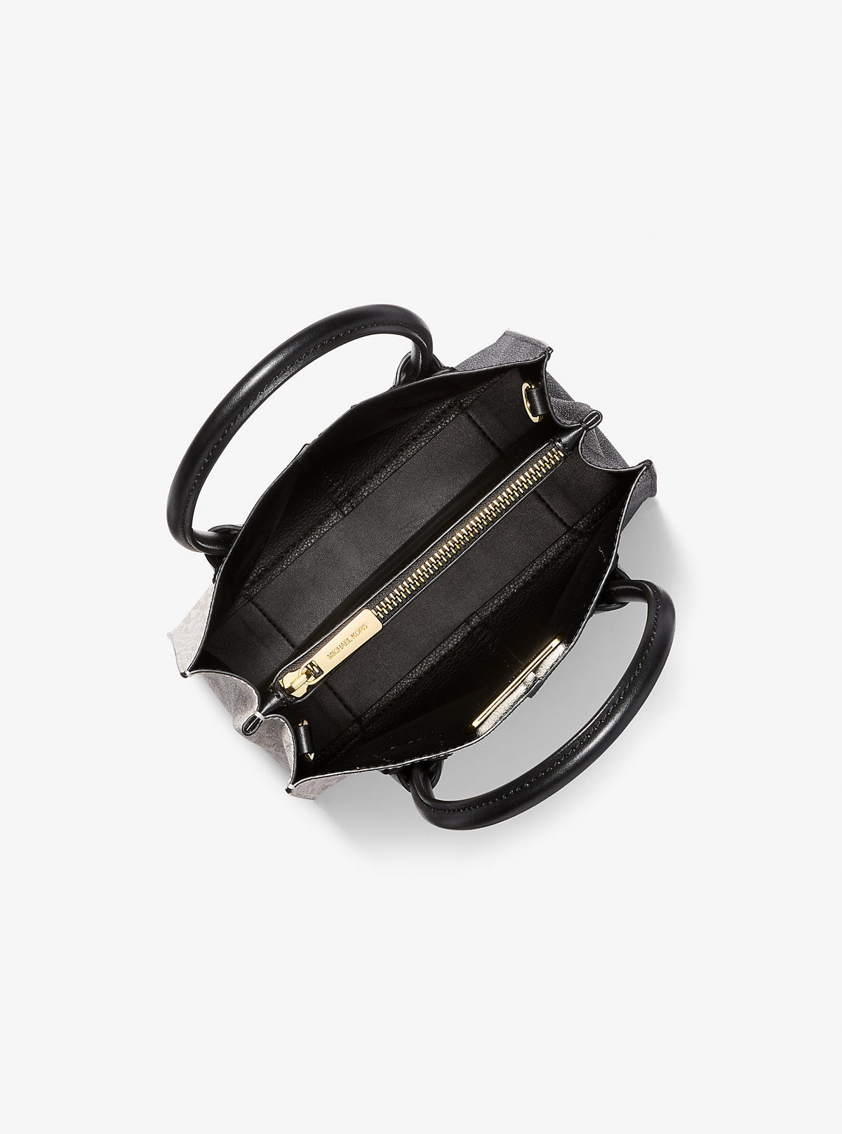 Mercer Medium Two-Tone Logo Crossbody Bag Black Combo Black Combo