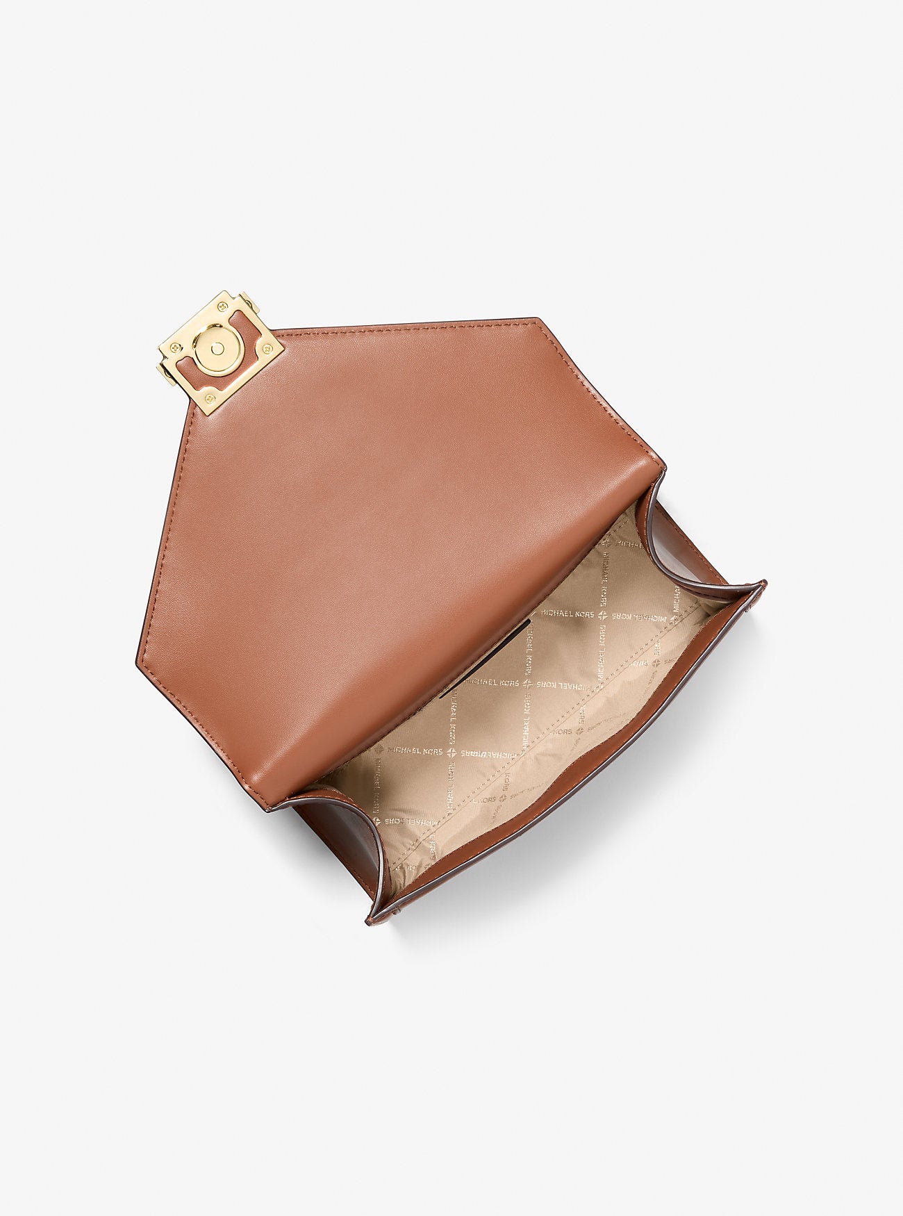 Whitney Medium Signature Logo and Metallic Shoulder Bag Luggage Multi Luggage Multi