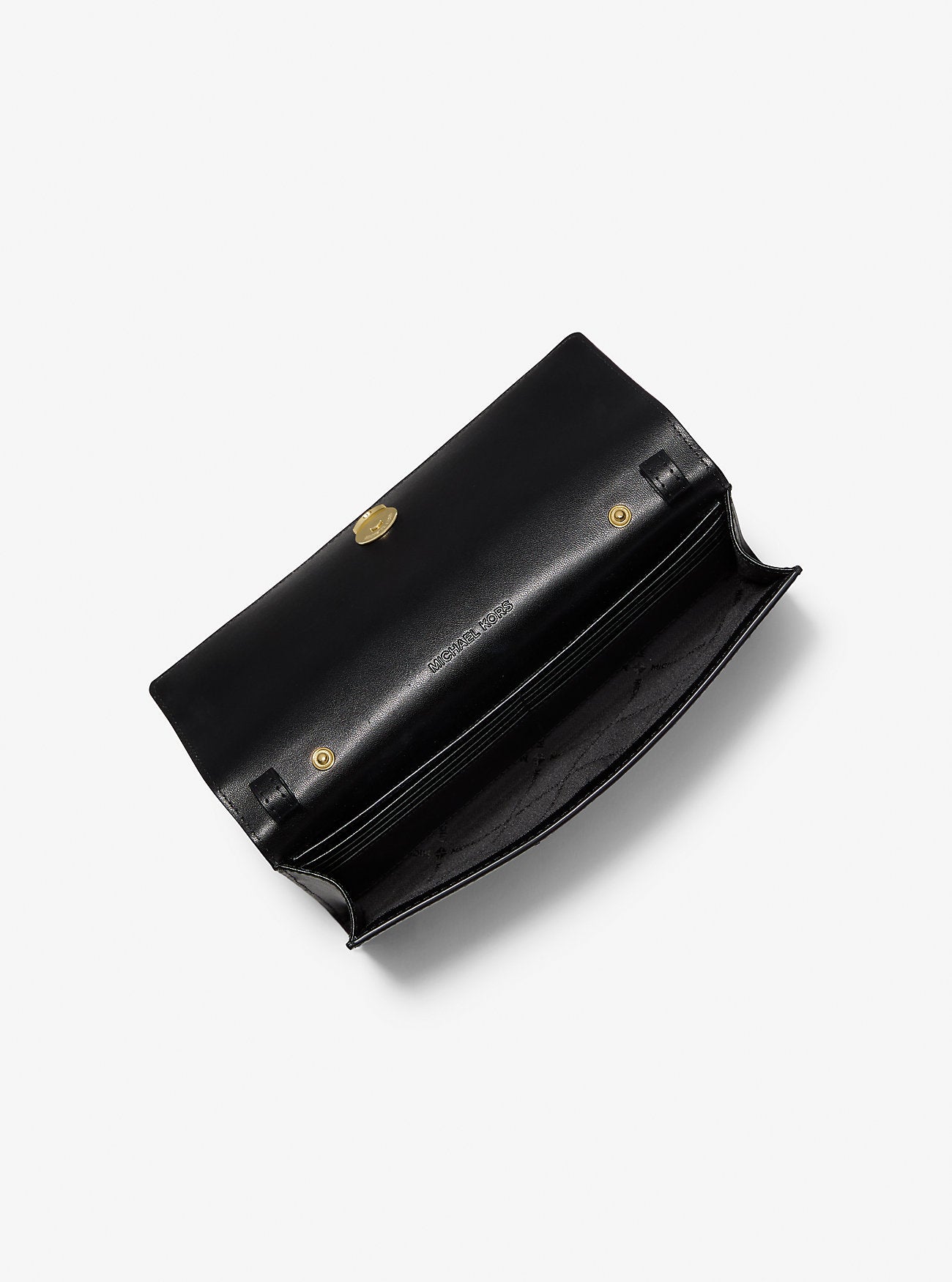 Carson Large Leopard Print Calf Hair Crossbody Bag Butterscotch Butterscotch