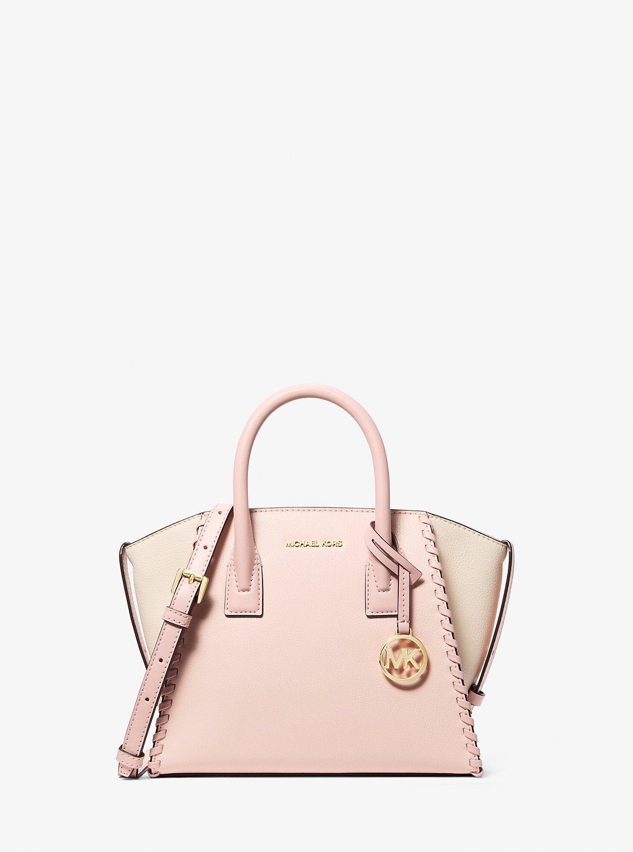 Avril Small Leather Satchel Pwd Blsh Mlt Pwd Blsh Mlt