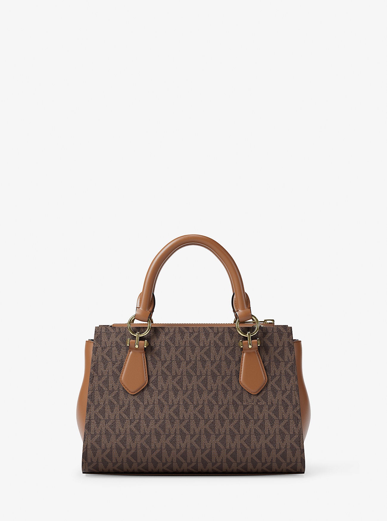 Marilyn Small Signature Logo Messenger Bag Brown Brown