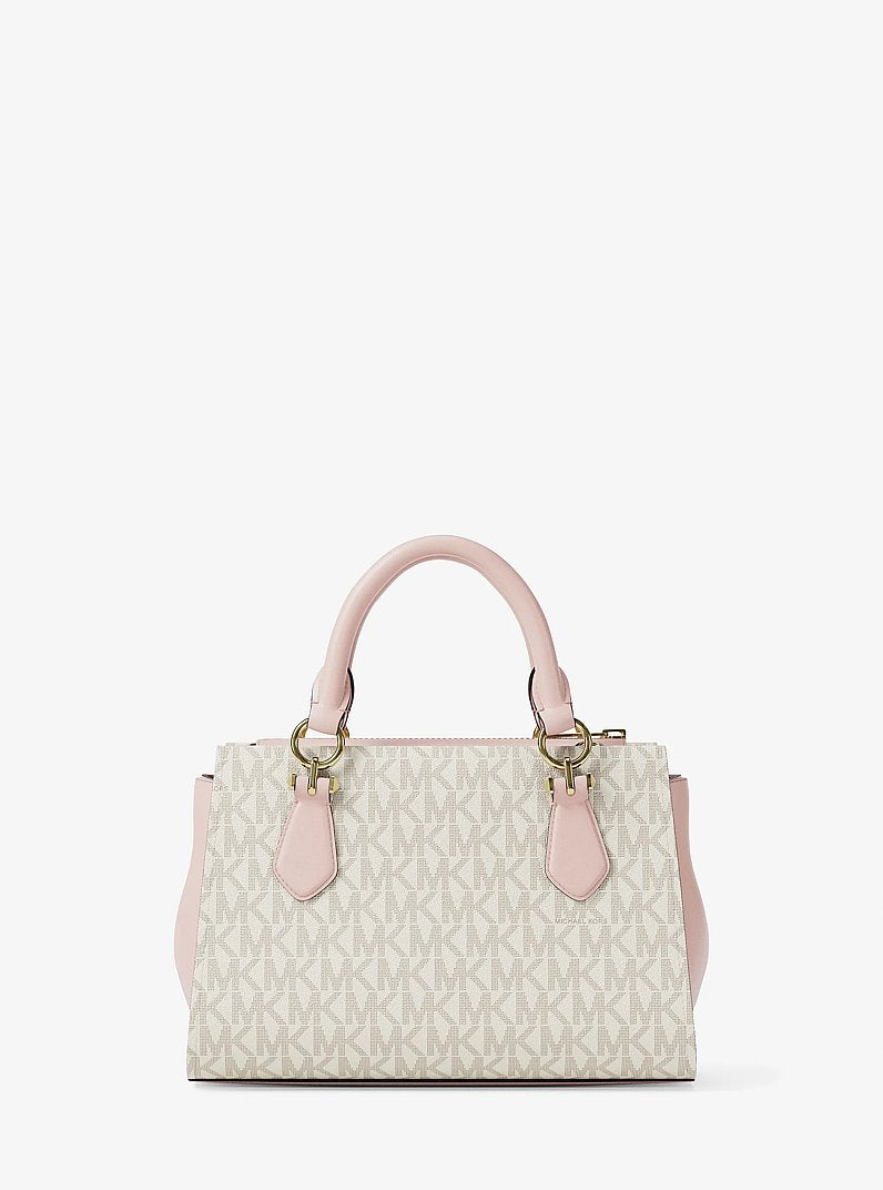 Marilyn Small Signature Logo Messenger Bag Pwd Blsh Mlt Pwd Blsh Mlt
