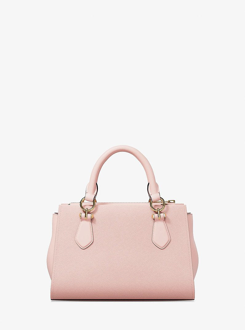 Marilyn Small Leather Satchel Powder Blush Powder Blush