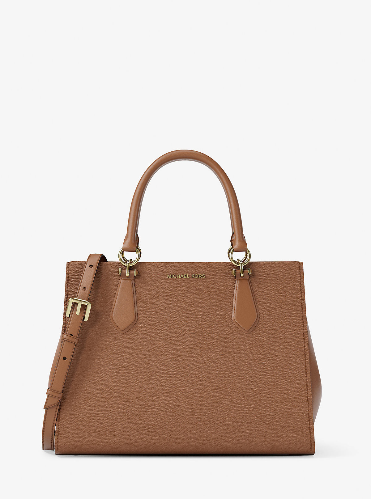 Marilyn Medium Saffiano Leather Satchel Luggage Luggage