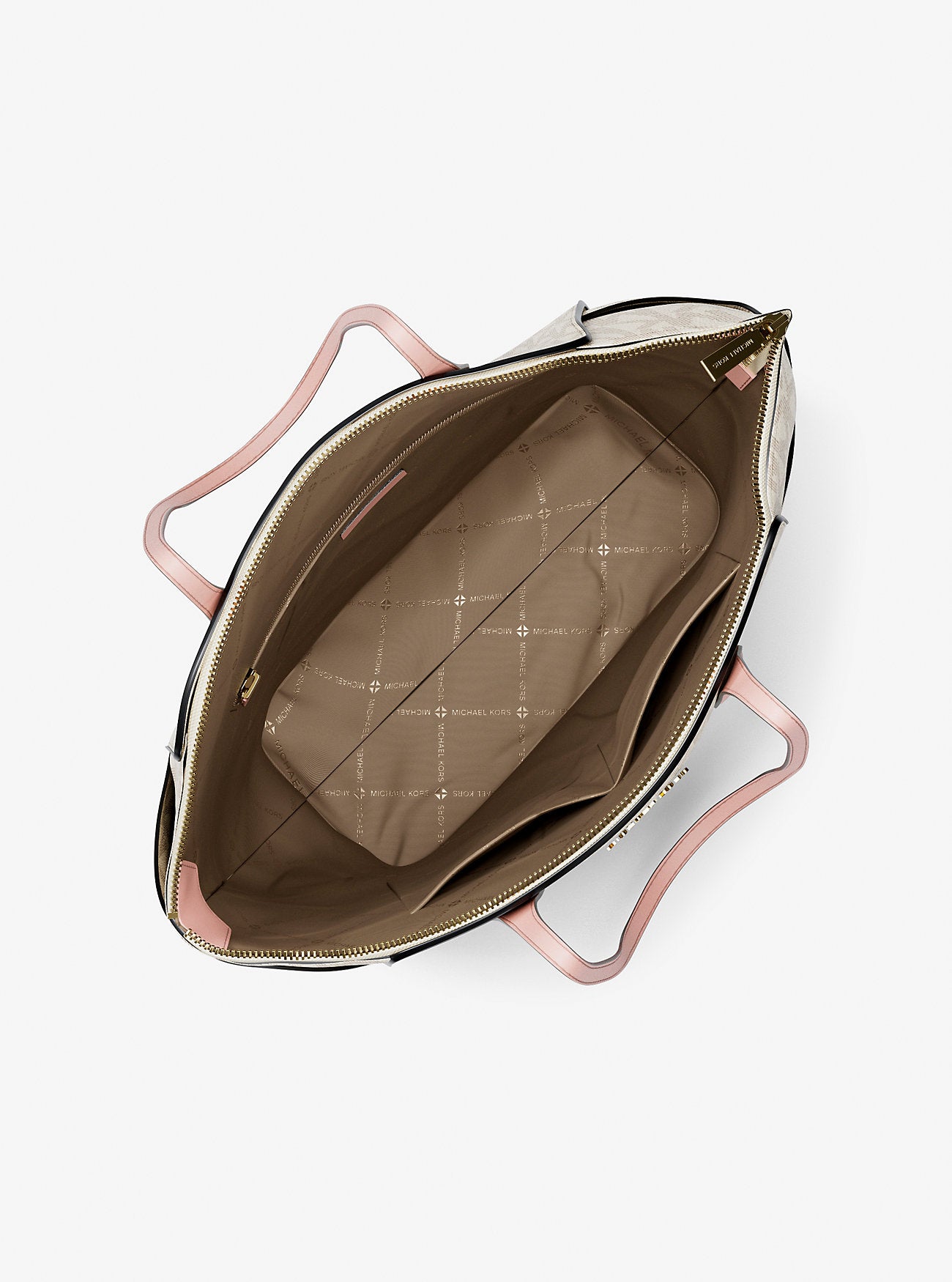 Marilyn Medium Signature Logo Tote Bag Pwd Blsh Mlt Pwd Blsh Mlt