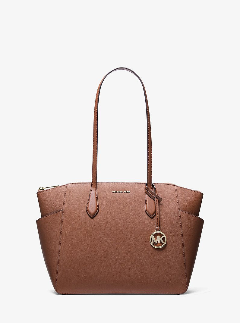 Marilyn Medium Saffiano Leather Tote Bag Luggage Luggage