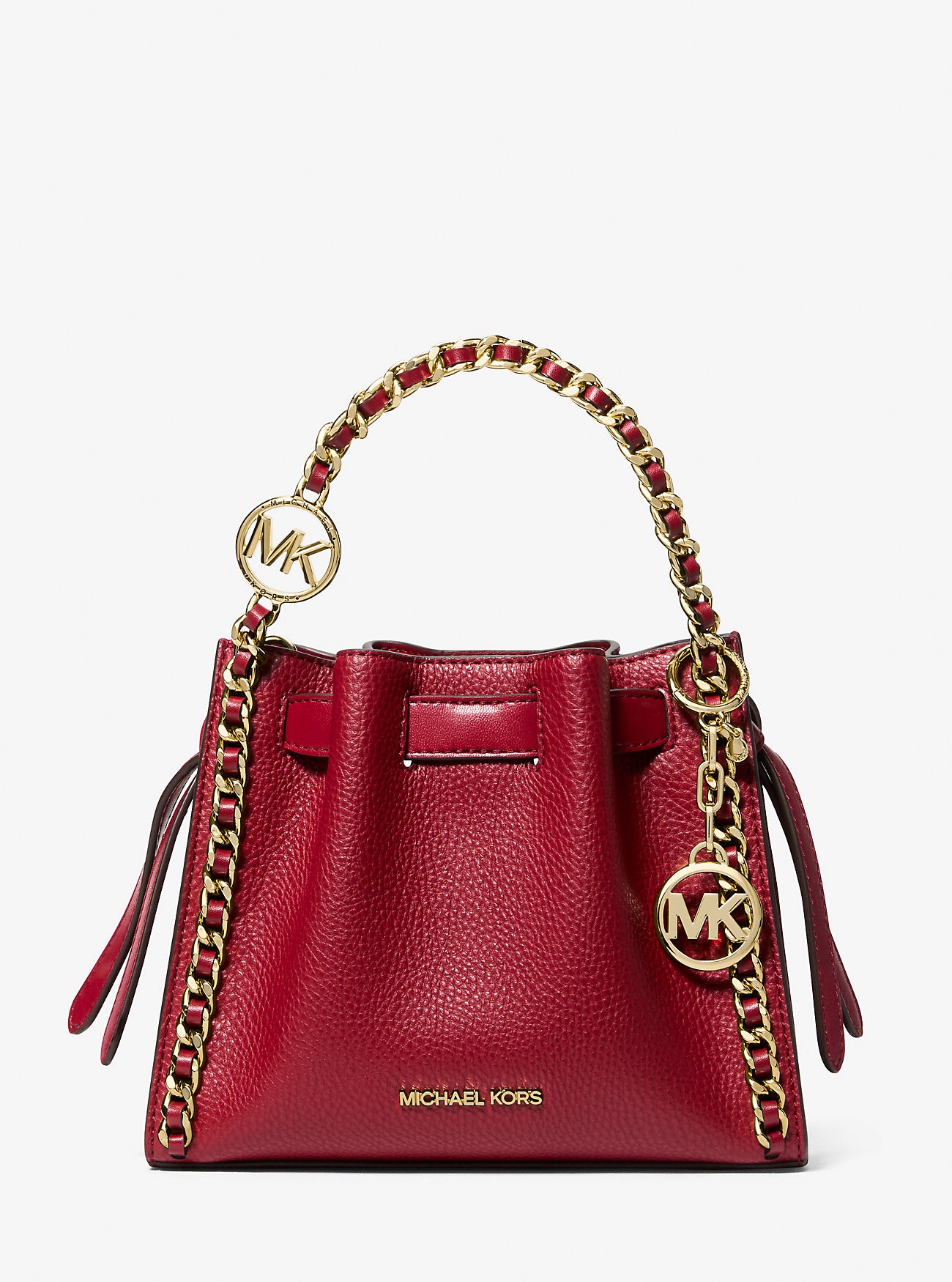 Jet Set Logo Bag Charm 18K Gold 18K Gold