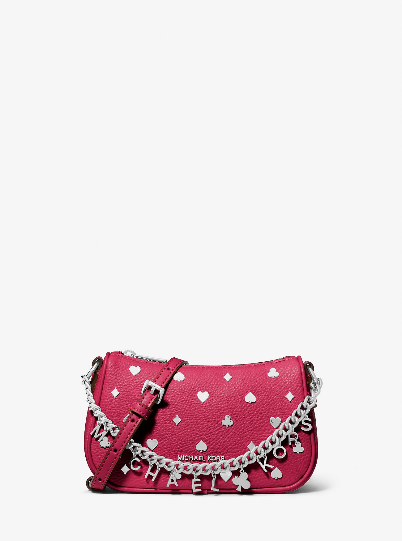 Carmela Small Embellished Convertible Crossbody Bag Dk Raspberry Dk Raspberry