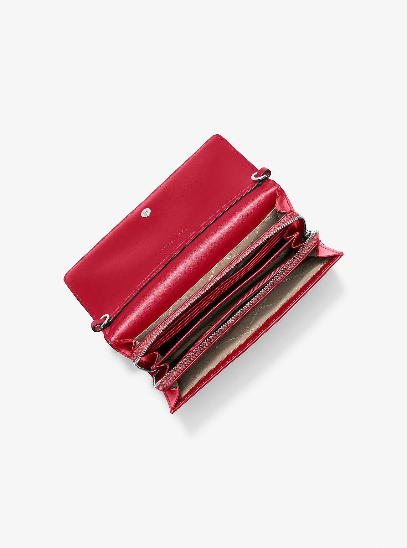 Jet Set Large Ombre Signature Logo Crossbody Bag Hibiscus Multi Hibiscus Multi