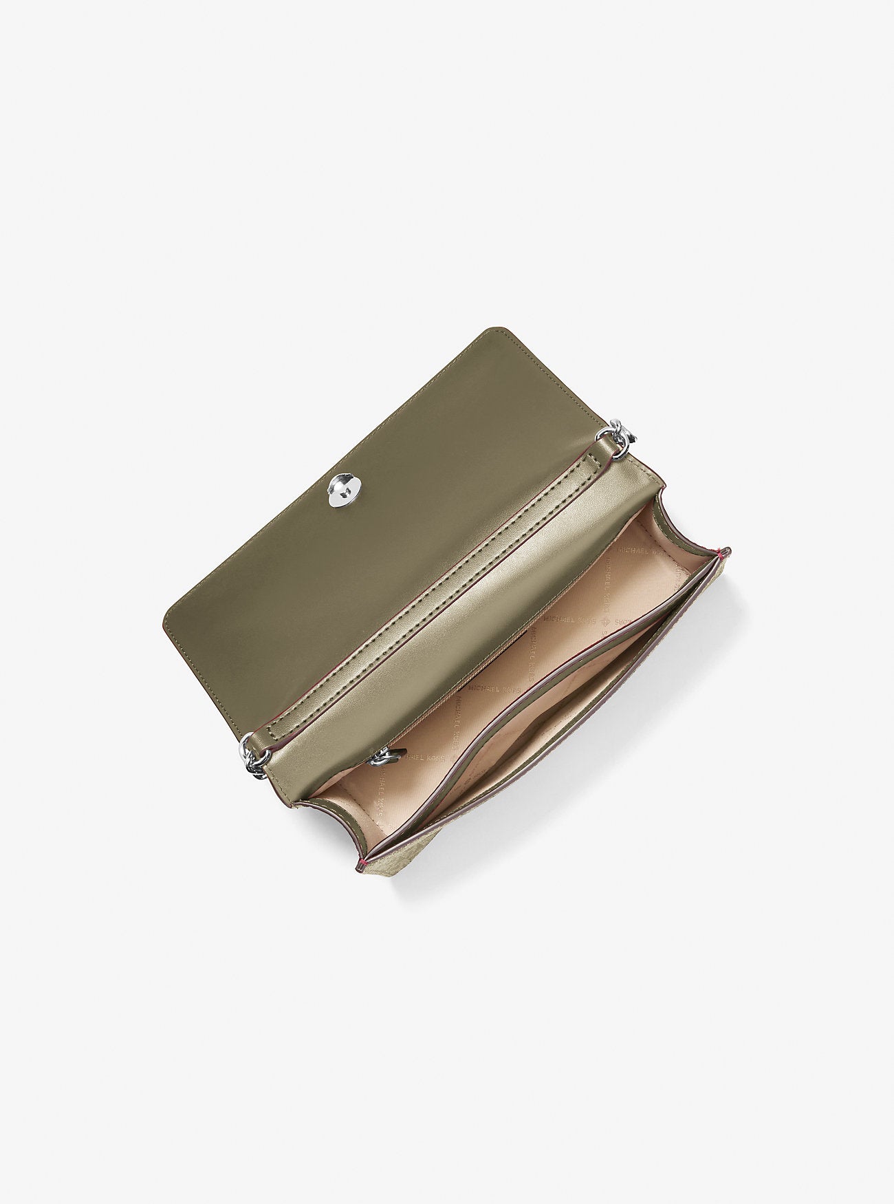 Jet Set Signature Logo Crossbody Bag Olive Olive