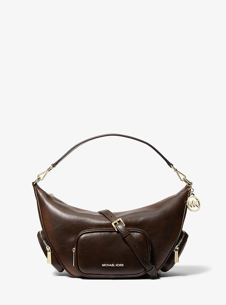 Merritt Medium Convertible Shoulder Bag Chocolate Chocolate