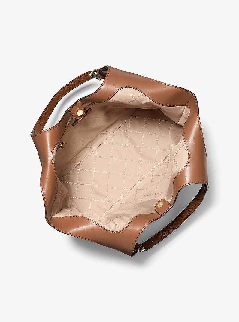 Bernie Large Pebbled Leather Tote Bag Luggage Luggage