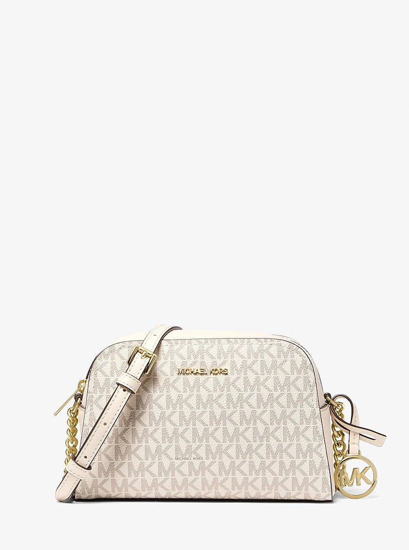 Ashton Extra-Small Signature Logo Camera Crossbody Bag Lt Crm Multi Lt Crm Multi