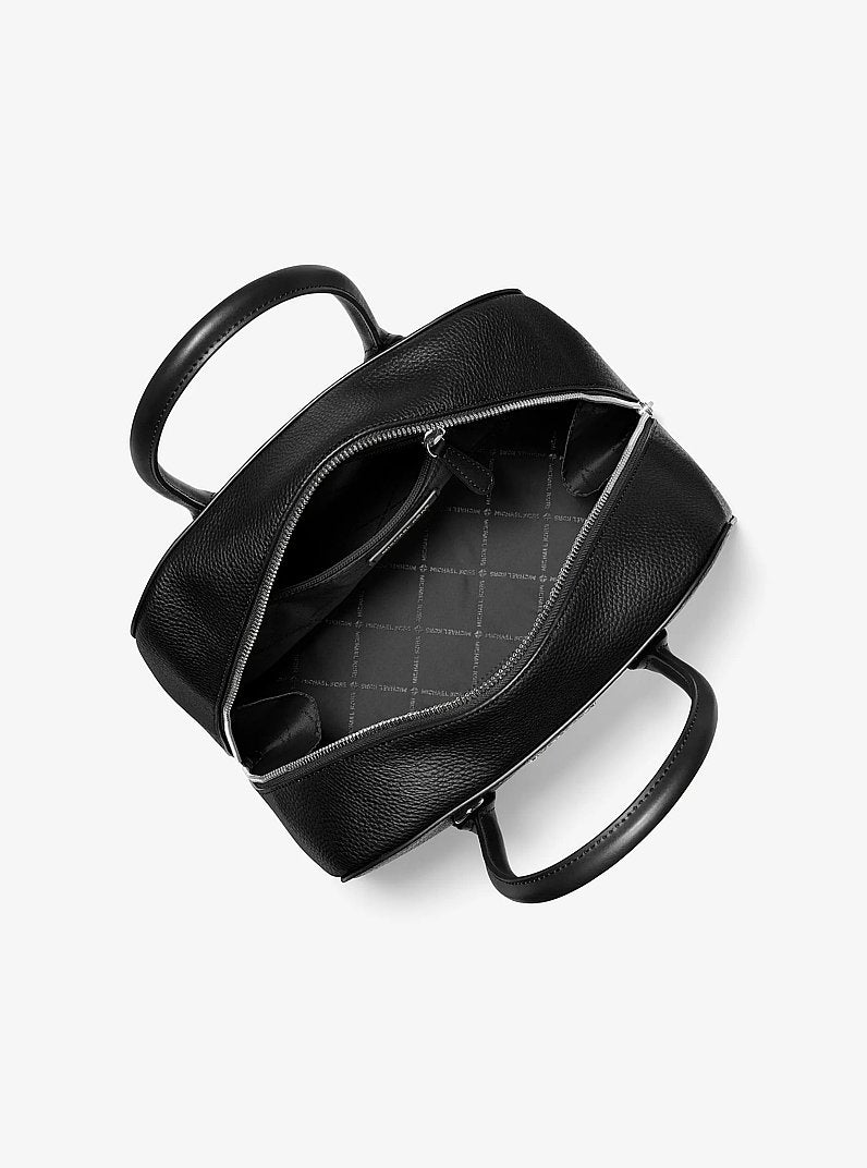 Ashton Medium Satchel Black Black