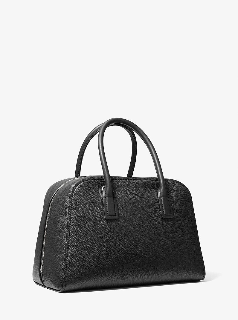 Ashton Medium Satchel Black Black