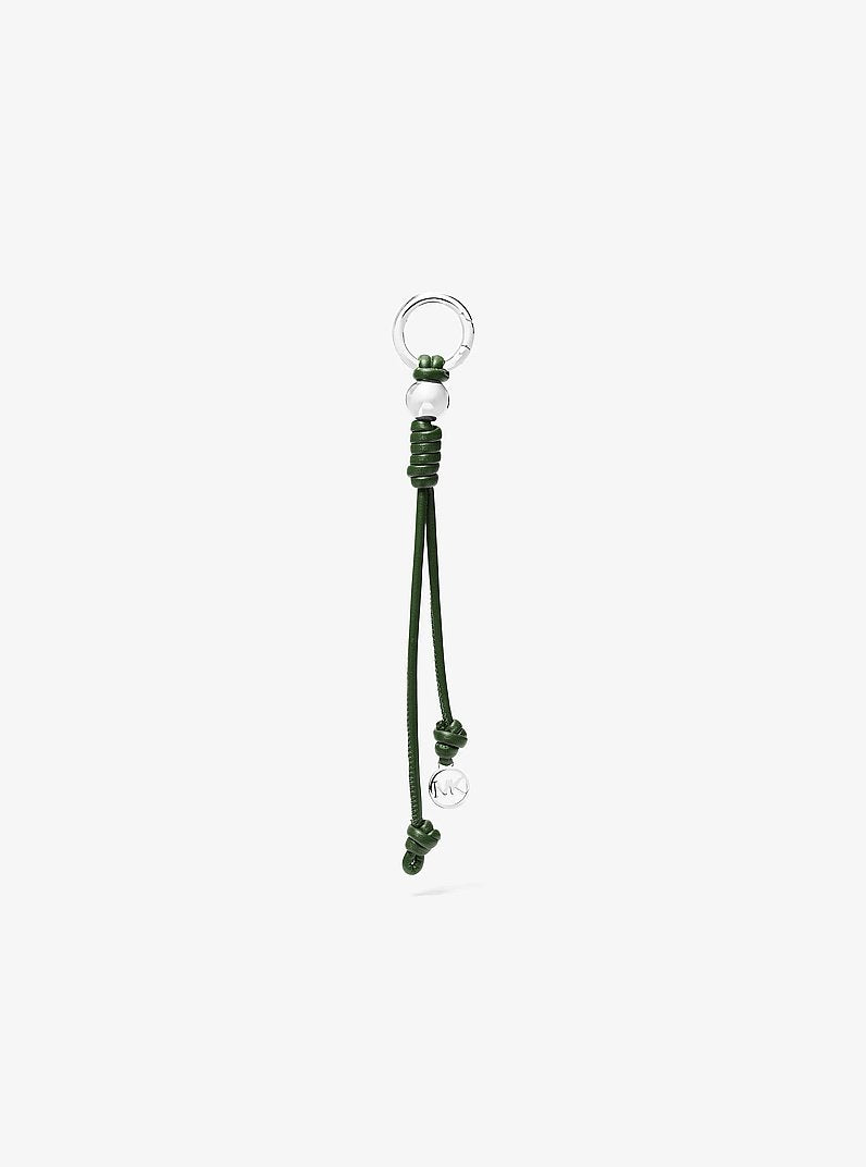 Knotted Rope Bag Charm Amazon Green Amazon Green