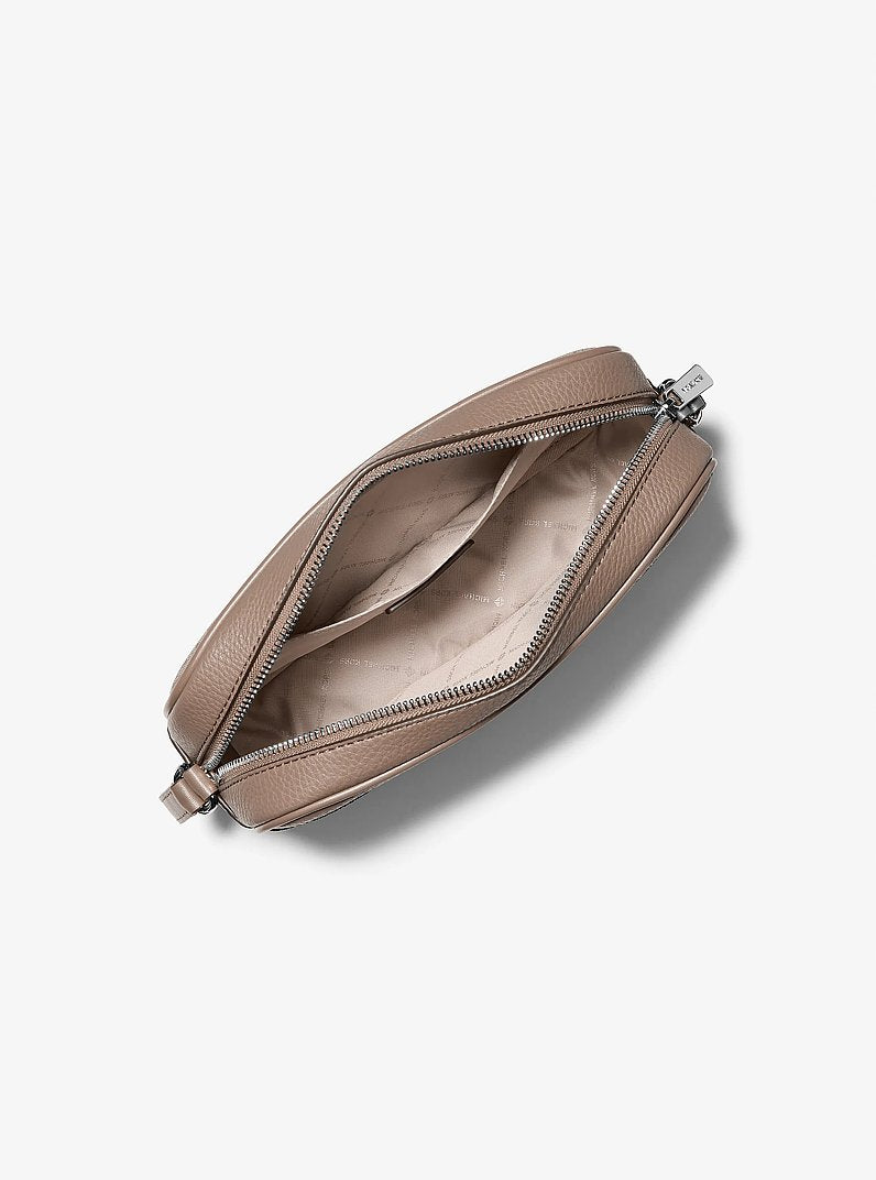 Jet Set Travel Large Signature Logo Camera Crossbody Bag Mushroom Mushroom