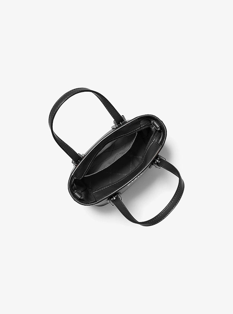 Voyager Extra-Small Leather Convertible Crossbody Bag Black Black