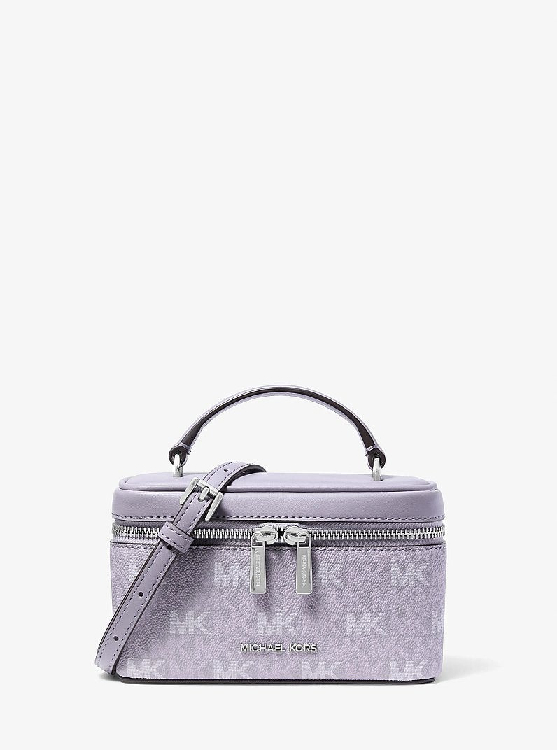 Vivi Small Signature Logo Vanity Crossbody Bag Lilac Lilac