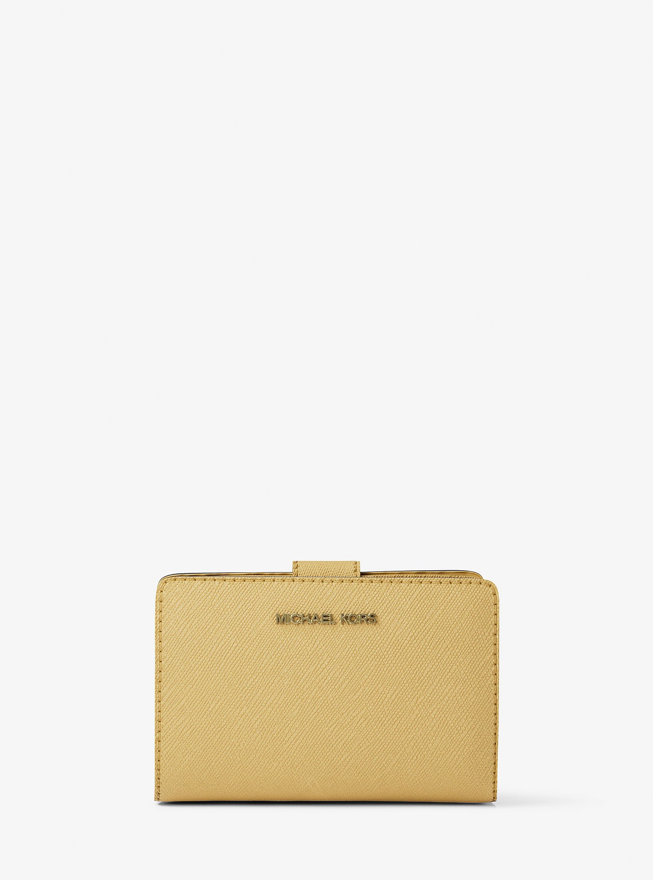 Medium Crossgrain Leather Wallet Honey Honey